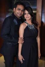 Hosts Dolly and Vijay Bhatter at India Forums.com 10th anniversary bash in mumbai on 9th Dec 2013